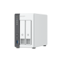 NAS QNAP 216G 2-Bay, CPU ARM 2.0GHz Quad core, RAM 4GB, 2.5"/3.5" SATA 6Gbps HDD (neincluse),  LAN: 1 x 2.5GbE + 1 x GbE, USB3.2
